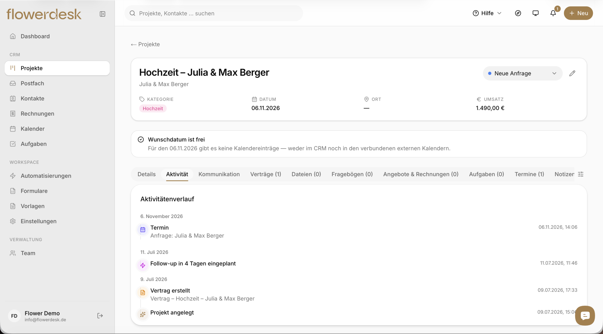 Aktivitäten Aktivitäten